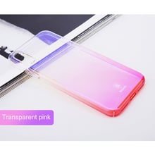 Аксесуар для iPhone Baseus Glaze Case Pink (WIAPIPH8-GC04) for iPhone X/iPhone Xs: Колір рожевий