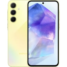 Смартфон Samsung Galaxy A55 5G 8/128GB Awesome Lemon A556: Дисплей 6.6" Super AMOLED (1080 x 2340) / 390 ppi / Corning Gorilla Glass Victus+