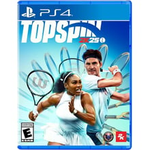 Topspin 2K25 (PS4): Серія приставки PlayStation 4