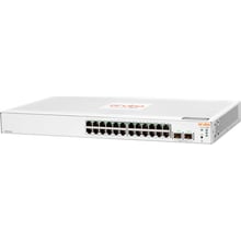 Сетевой коммутатор HP Aruba Instant On 1830-24G-2SFP (JL812A): Порты только Gigabit Ethernet (10/100/1000)