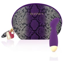 Вибратор для точки G Rianne S: Boa Mini Purple + чехол-косметичка: Для кого Для женщин