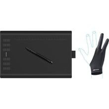 Графічний планшет Huion New 1060 Plus + рукавичка