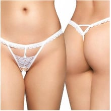 Жіночі стрінги SoftLine - G-String 2500, S/M (white): Для кого Для женщин