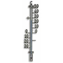 Термометр вуличний TFA метал Античне олово з кріпленням 65x18x275 мм (12500150): undefined undefined