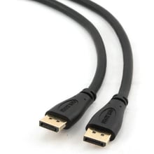 Кабель і перехідник Cablexpert DisplayPort - DisplayPort V1.2 (M/M), 10 м, Black (CC-DP2-10M): Тип кабель