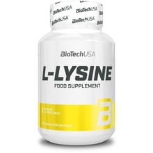 Амінокислота для спорту BioTechUSA L-Lysine 500 mg 90 Capsules: Тип лізин