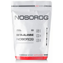 Амінокислота для спорту Nosorog Nutrition Beta-Alanine 250 g / 83 servings / Unflavored: Тип Бета-аланін