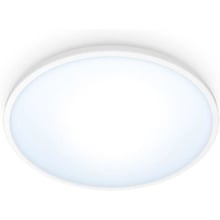 Умный потолочный светильник WiZ SuperSlim Ceiling, 16W, 1500lm, 29,2см, 2700-6500K, Wi-Fi, белый: Тип Потолочные светильники