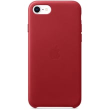 Чохол для iPhone Apple Leather Case (PRODUCT) Red for iPhone SE 2020/iPhone 8/iPhone 7: Колір червоний