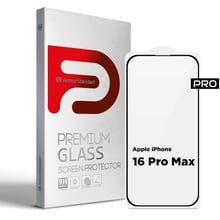 Захисне скло для iPhone ArmorStandart Tempered Glass Pro Black для iPhone 16 Pro Max (ARM78511): Колір черный