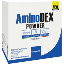 Аминокислота для спорта Yamamoto Nutrition Amino DEX powder 192 g /24 servings/ Lemon Lime: Тип Комплексные