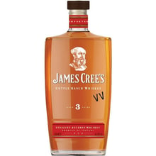 Бурбон James Cree 3YO Straight Bourbon Whiskey, 0.7л 40% (WHS5011166067788): Об'єм, л 0.7