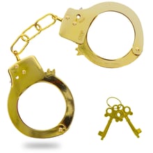 Наручники металеві Toy Joy Gold Fun Cuffs (золотисті): Виробник Toy Joy