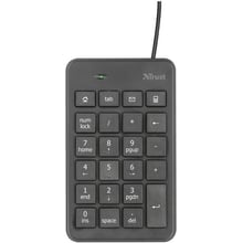 Клавіатура Trust Xalas USB numeric keypad (22221): Підключення проводное