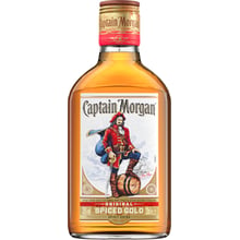 Алкогольний напій на основі Карибського рому Captain Morgan Original Spiced Gold (35%) 0.2л (BDA1RM-RCM020-001): Об'єм, л 0.2