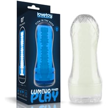 Мастурбатор LoveToy Lumino Play Masturbator Ribbed (світиться у темряві): Для кого Для мужчин