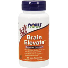 NOW Foods Brain Elevate 120 caps (Витамины для памяти)