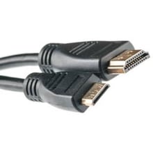 Кабель і перехідник PowerPlant HDMI для HDMI C (mini), 0.5m (KD00AS1192): Тип кабель