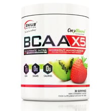 Аминокислота для спорта Genius Nutrition BCAA-X5 360 g / 30 servings / Kiwi-strawberry: Тип BCAA