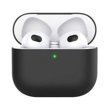 Чохол для навушників AhaStyle Silicone Case Black (X002UH490T) for Apple AirPods 3: Тип Чехол