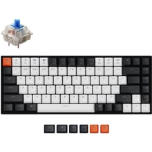 Клавіатура Keychron K2 84 Key Gateron G PRO Blue Hot Swap RGB Wireless UA Black (K2B2H_KEYCHRON): Підключення беспроводное