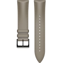 Mobvoi 24mm Leather Watch Band Sandstone Gray for TicWatch Pro 5