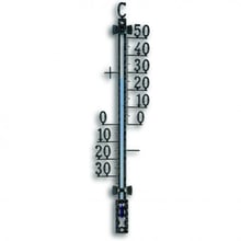 Термометр вуличний TFA метал чорний 35x14x165 мм