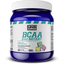 Амінокислота для спорту UNS BCAA 2-1-1 Instant 250 g /25 servings/ Ice Candy: Тип BCAA