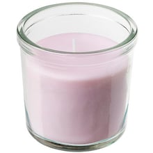 Ароматична свічка у склі ІКЕА Lugnare 20 годин Рожевий (00502105)