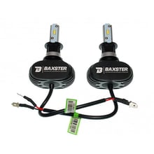 LED лампа Baxster S1 H3 5000K 4000Lm (2 шт): Головной свет Противотуманная, Дальний свет, Ближний свет