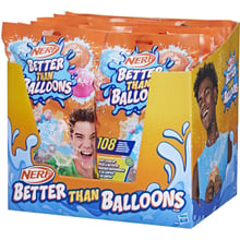 Набір іграшковий водяний NERF Hasbro Водяні кулі 108 шт. серія Better Than Balloons (F8742): Виробник Hasbro