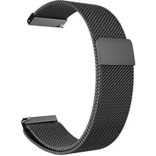 BeCover Milanese Style 22mm Gray для Xiaomi iMi KW66/Mi Watch Color/Haylou LS01/Watch S1 Active (707745): Колір серый