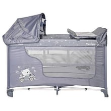 Манеж Lorelli MOONLIGHT 2L ROCKER (silver blue car): Виробник Lorelli