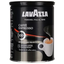 Кава Lavazza Caffe Espresso (ж / б) 250 г (DL4602): Вид напою кава мелена