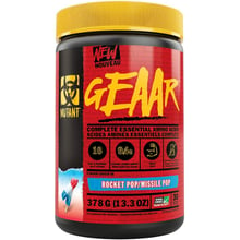 Амінокислота для спорту Mutant GEAAR 378 g / 30 servings / Rocket Pop: Тип Комплексные