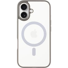 Чехол для iPhone Blueo Skin Friendly Frosted with MagSafe Grey for iPhone 16: Цвет серый