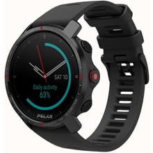 Смарт-часы Polar Grit X Pro Black DLC M/L (725882058696): Дисплей 1.2" (240x240)