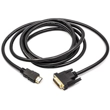 Кабель і перехідник PowerPlant HDMI - DVI, 3м (CA910991): Тип кабель