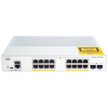 Сетевой коммутатор Cisco C1000-16T-2G-L: Порты только Gigabit Ethernet (10/100/1000)