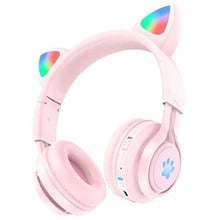 Навушники Hoco W39 Cute Cat Ear Pink: Тип конструкції накладные