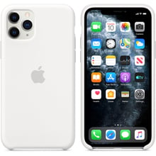 Аксесуар для iPhone Apple Silicone Case White (MWYL2) for iPhone 11 Pro: Колір білий