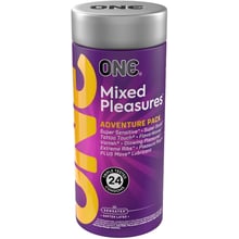 Презервативи ONE Mixed Pleasures 24 шт.: Тип Для максимальной защиты