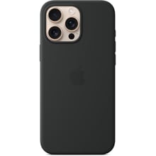 Чохол для iPhone Apple iPhone 16 Pro Max Silicone Case with MagSafe - Black (MYYT3ZM/A): Колір черный