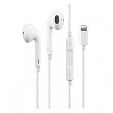 Навушники Провідна гарнітура Apple EarPods with Lightning Connector (MMTN2)