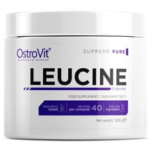 Амінокислота для спорту OstroVit Leucine 200 g (40 servings) Pure: Тип лейцин