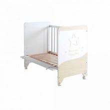 Ліжечко дитяче Micuna Cosmic White Nordic 120х60 см біле (COSMIC WHITE/NORDIC): Тип класична