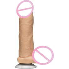 Фалоімітатор Doc Johnson The Realistic Cock 8 inch White - PVC: undefined undefined