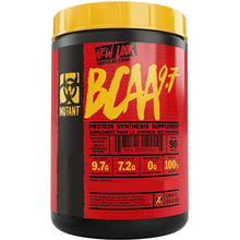 Амінокислота для спорту Mutant BCAA 9.7 1044 g / 90 servings / Fuzzy Peach: Тип BCAA