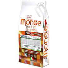 Сухий корм Monge Natural Superpremium All Breeds Adult Rabbit Rice & Potatoes з кроликом та рисом 15 кг (70006040): Тип Сухой корм