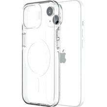 Аксесуар для iPhone VOKAMO Case with MagSafe Clear для iPhone 15 (NVK010851): Колір прозрачный